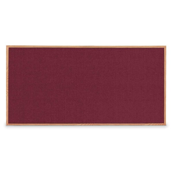 Combo Board, 72"x48", Bronze Frame/White Porcelain & Forbo